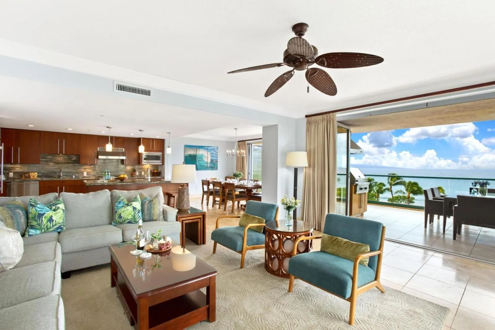 Kbm Resorts Free Car Honua Kai Hokulani 2Bedroom Condo Hkh-550 Ocean Front Private Bbq Kaanapali Apartment