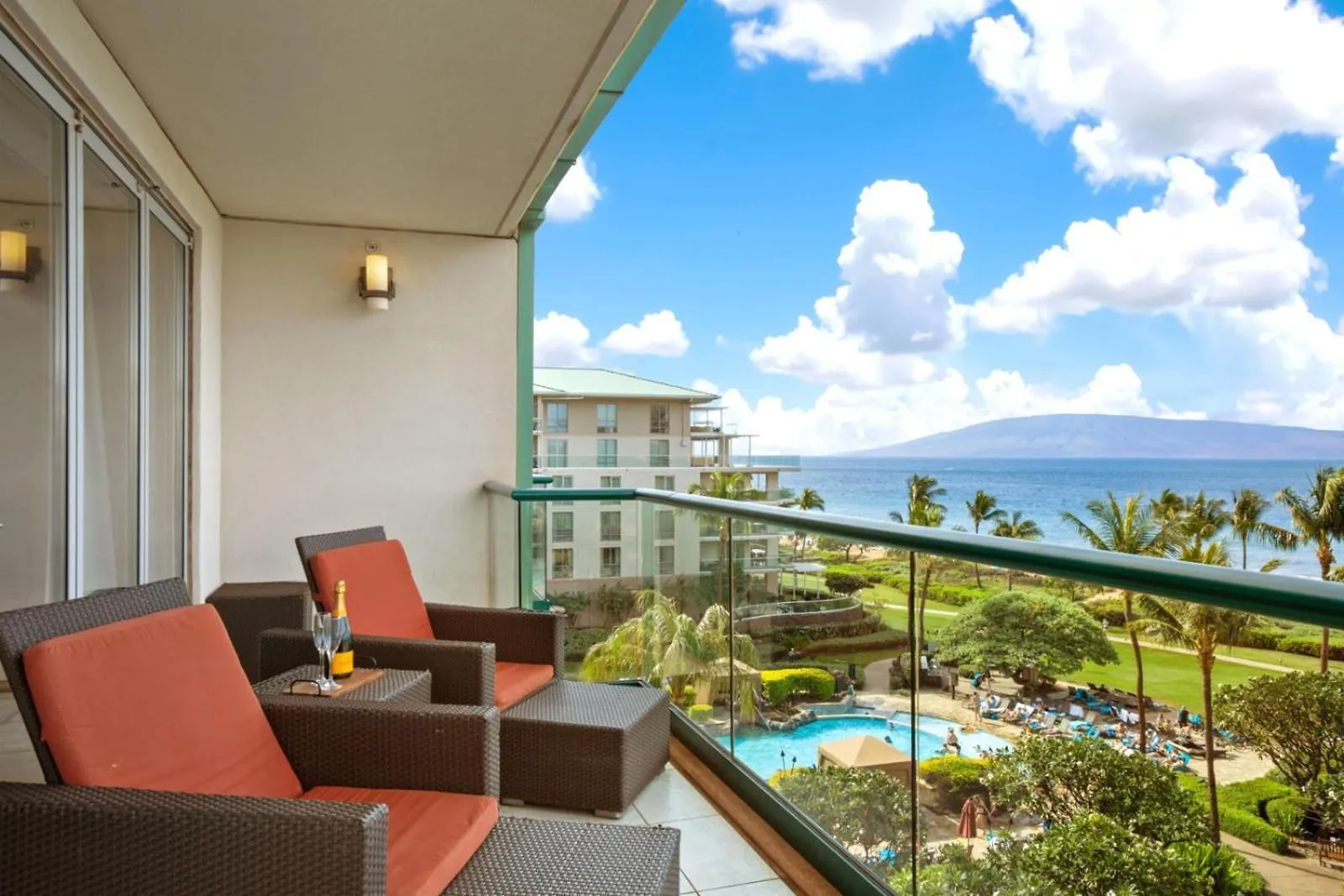 Kbm Resorts Free Car Honua Kai Hokulani 2Bedroom Condo Hkh-550 Ocean Front Private Bbq Kaanapali